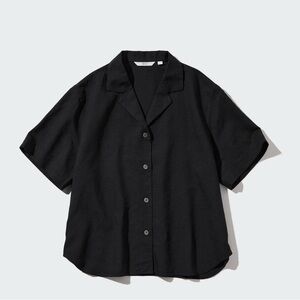 Uniqlo Linen Short Sleeve Buttonup